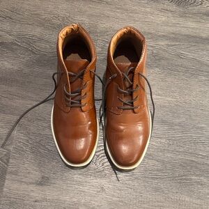 Amazon Men's Tan Leather Chukka Boots